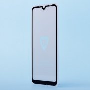Защитное стекло для Xiaomi Redmi 7 (полное покрытие)(черное) — 3