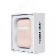 Чехол Soft touch для кейса Apple AirPods (розовый) — 2