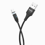 Кабель HOCO U76 магнитный (USB - micro-USB) черный — 1
