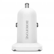 Превью Автомобильное зарядное устройство Borofone BZ12A Lasting USB (белое) &mdash; 7