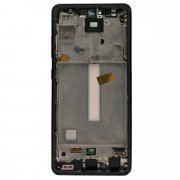 Дисплейный модуль с тачскрином для Samsung Galaxy A52s 5G (A528B) (черный) — 3