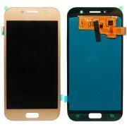 Дисплей с тачскрином для Samsung Galaxy A5 (2017) A520F (золотистый) (AA) OLED