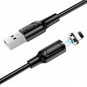 Кабель Borofone BX41 магнитный для Apple (USB - Lightning) черный — 1