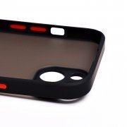 Чехол-накладка PC041 для Apple iPhone 13 (черная) — 3