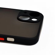 Чехол-накладка PC041 для Apple iPhone 13 (черная) — 1