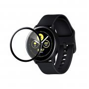 Защитная пленка силиконовая для Samsung Galaxy Watch Active 2 (40 mm) (черная)