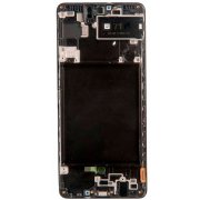 Дисплейный модуль с тачскрином для Samsung Galaxy A71 (A715F) (черный) (AA) OLED — 2