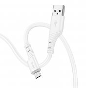 Кабель Hoco X97 Crystal (USB - micro USB) (белый) — 2