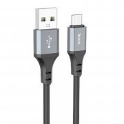 Кабель Hoco X86 Spear (USB - micro USB) (черный) — 1