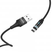 Кабель Hoco U76 Fresh для Apple (USB - lightning) (черный)