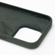 Чехол-накладка ORG Silicone Case SafeMag с анимацией для Apple iPhone 15 Pro (кипарис) — 1