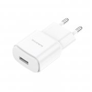 Сетевое зарядное устройство Borofone BA48A Orion для Apple (USB - Lightning) (белое) — 3