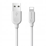 Кабель Borofone BX14 для Apple (USB - lightning) (белый)