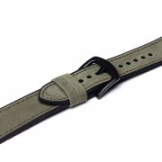 Ремешок - ApW39 Skin Apple Watch 40 mm экокожа (темно-зеленый) — 2