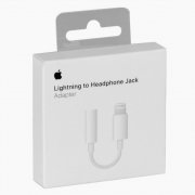 Адаптер (переходник) для Apple (Lightning - 3.5мм) (белый) — 2