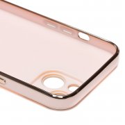 Чехол-накладка - SC301 для Apple iPhone 14 (светло-розовая) — 2