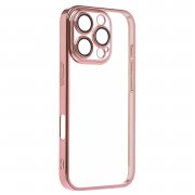 Чехол-накладка для Apple iPhone 16 Pro (розово-золотистая) — 2