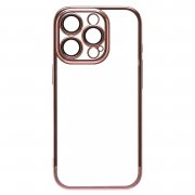 Чехол-накладка для Apple iPhone 16 Pro (розово-золотистая) — 1