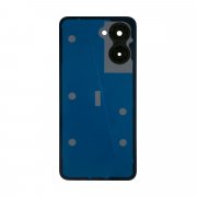 Задняя крышка для Realme C33 (черная) премиум