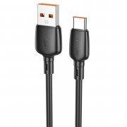 Кабель Borofone BX93 Super (USB - Type C) 100см 5A (черный)