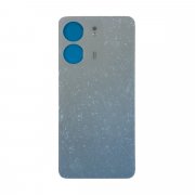 Задняя крышка для Xiaomi Redmi 13C 4G (голубая) премиум — 2