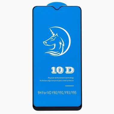 Защитное стекло для Oppo AX7 (полное покрытие)(черное) &mdash; 1