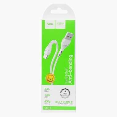 Кабель HOCO X37 Cool power (USB - Type-C) белый &mdash; 5