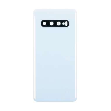 Задняя крышка для Samsung Galaxy S10 (G973F) (белая) Премиум — 2