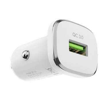 Автомобильное зарядное устройство Borofone BZ12A Lasting USB (белое) &mdash; 6