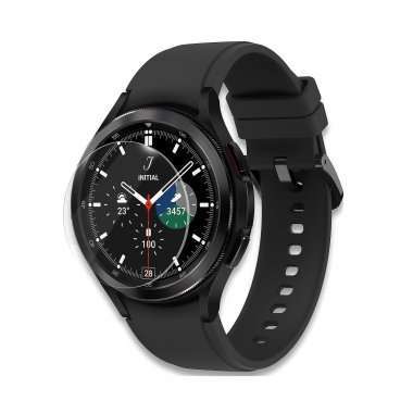 Защитная пленка силиконовая для Samsung Galaxy Watch 4 Classic (46 mm) (черная) — 1