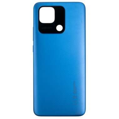 Задняя крышка для Xiaomi Redmi 10C (синяя) &mdash; 1