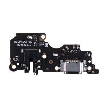 Шлейф для Realme GT 5G плата на разъем зарядки/разъем гарнитуры/микрофон &mdash; 1