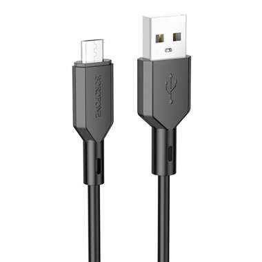 Кабель Borofone BX70 (USB - micro-USB) черный — 1