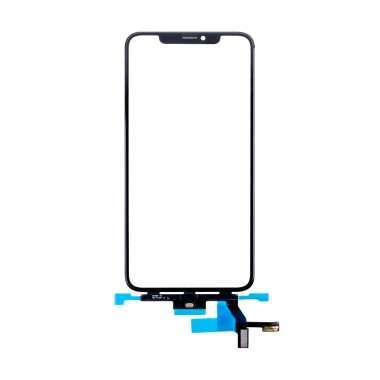 Стекло в сборе с тачскрином и OCA пленкой для Apple iPhone XS Max (черное)