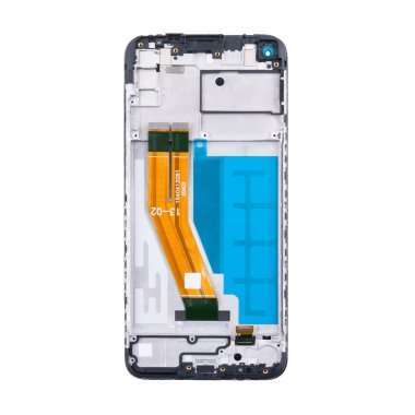 Дисплейный модуль с тачскрином для Samsung Galaxy M11 (M115F) (черный) (AA) — 3