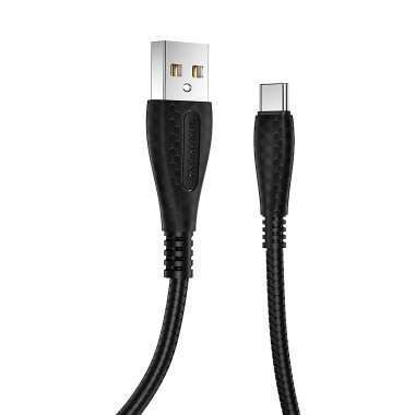 Кабель Borofone BX38 Cool (USB - Type-C) (черный) — 4