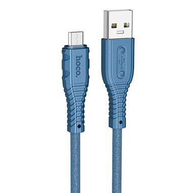 Кабель Hoco X67 (USB - micro USB) (синий) — 1