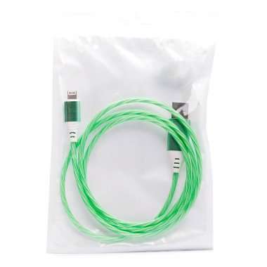 Кабель для Apple Luminous (USB - lightning) (зеленый) — 1