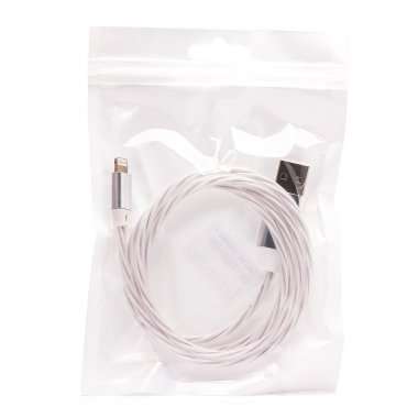 Кабель для Apple Luminous (USB - lightning) (белый) — 1