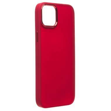 Чехол-накладка - SC311 для Apple iPhone 14 Plus (красная) — 6