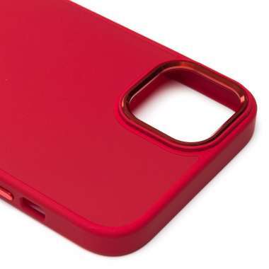 Чехол-накладка - SC311 для Apple iPhone 14 Plus (красная) — 5