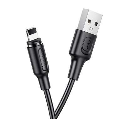 Кабель для Apple Borofone BX41 Amiable (USB - lightning) (черный) — 5