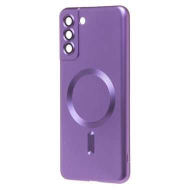 Чехол-накладка Matte SafeMag для Samsung Galaxy S21 Plus (G996B) (фиолетовая) — 5