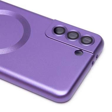 Чехол-накладка Matte SafeMag для Samsung Galaxy S21 Plus (G996B) (фиолетовая) — 4