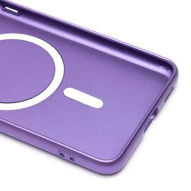 Чехол-накладка Matte SafeMag для Samsung Galaxy S21 Plus (G996B) (фиолетовая) — 3