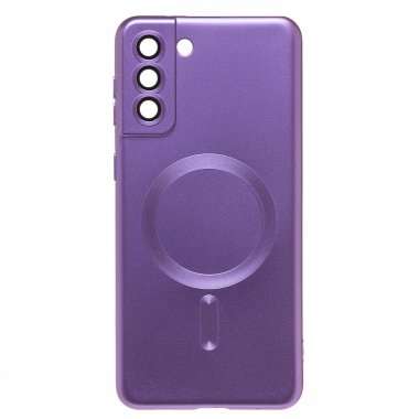 Чехол-накладка Matte SafeMag для Samsung Galaxy S21 Plus (G996B) (фиолетовая) — 1
