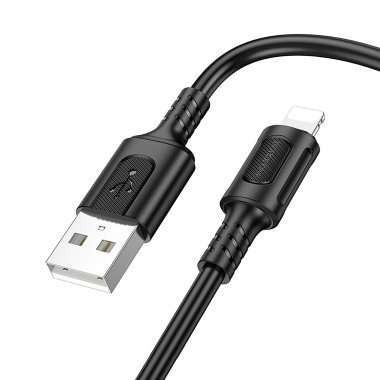 Кабель Borofone BX111 Feliz (USB - lightning) (черный) — 5