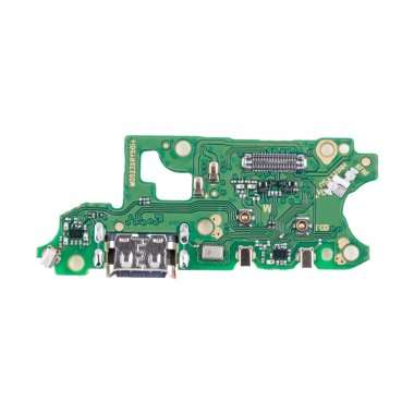 Шлейф для Huawei Honor X8b плата на системный разъем/микрофон премиум — 2