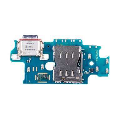 Шлейф для Samsung Galaxy S24 Plus (S926B) плата на разъем зарядки/разъем SIM/микрофон премиум &mdash; 1