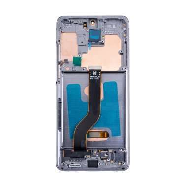 Дисплейный модуль с тачскрином для Samsung Galaxy S20 Plus (G985F) (серый) (OLED) &mdash; 1